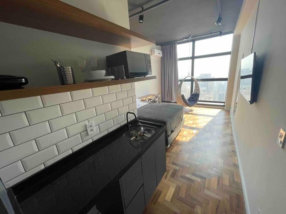 Apartamento Sky Loft - Andar 41 São Paulo Exterior foto
