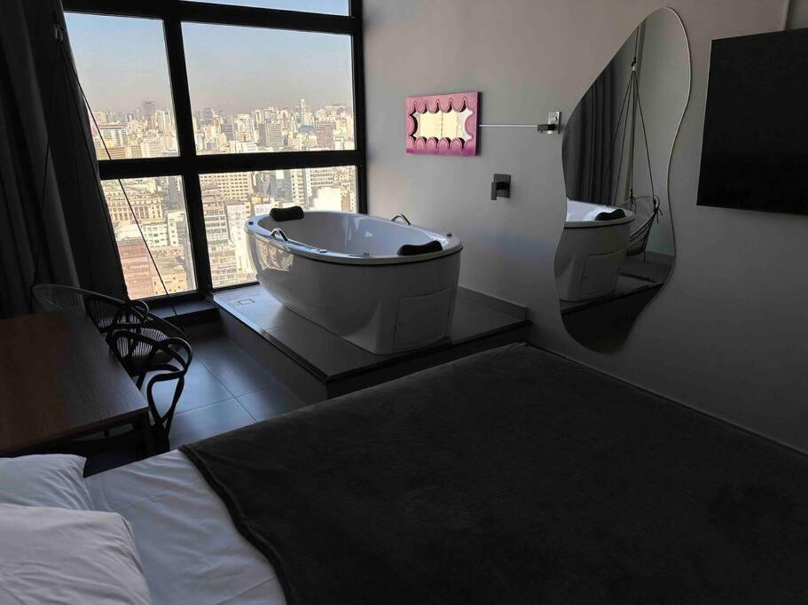 Apartamento Sky Loft - Andar 41 São Paulo Exterior foto