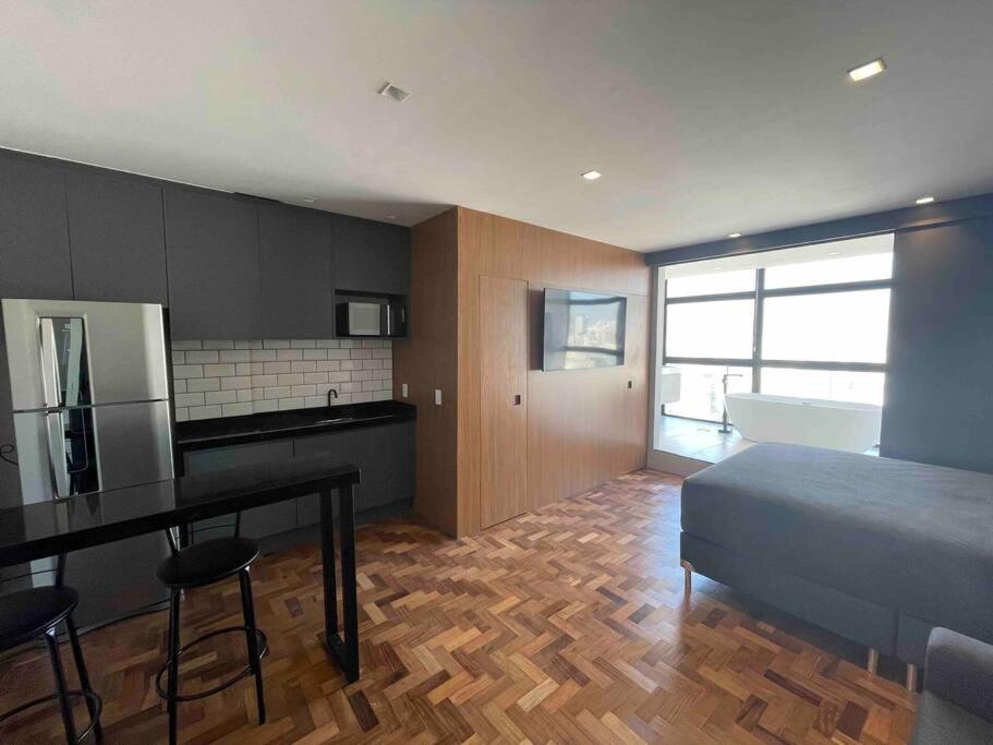 Apartamento Sky Loft - Andar 41 São Paulo Exterior foto